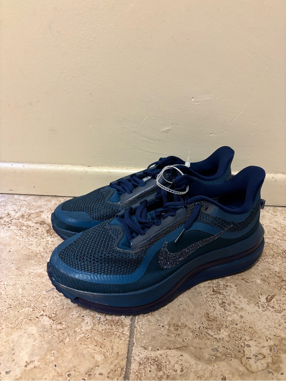Nike x Swarovski Pegasus Premium 'Blue Force' IM7384-499 Men’s Size 9.5 Shoes